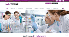 Desktop Screenshot of laboware.com